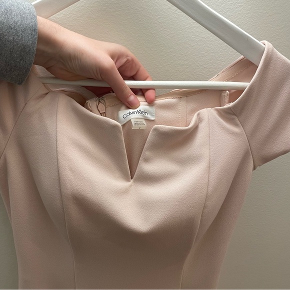 Off Shoulder Gown / Dress by Calvin Klein - Picture 1 of 5